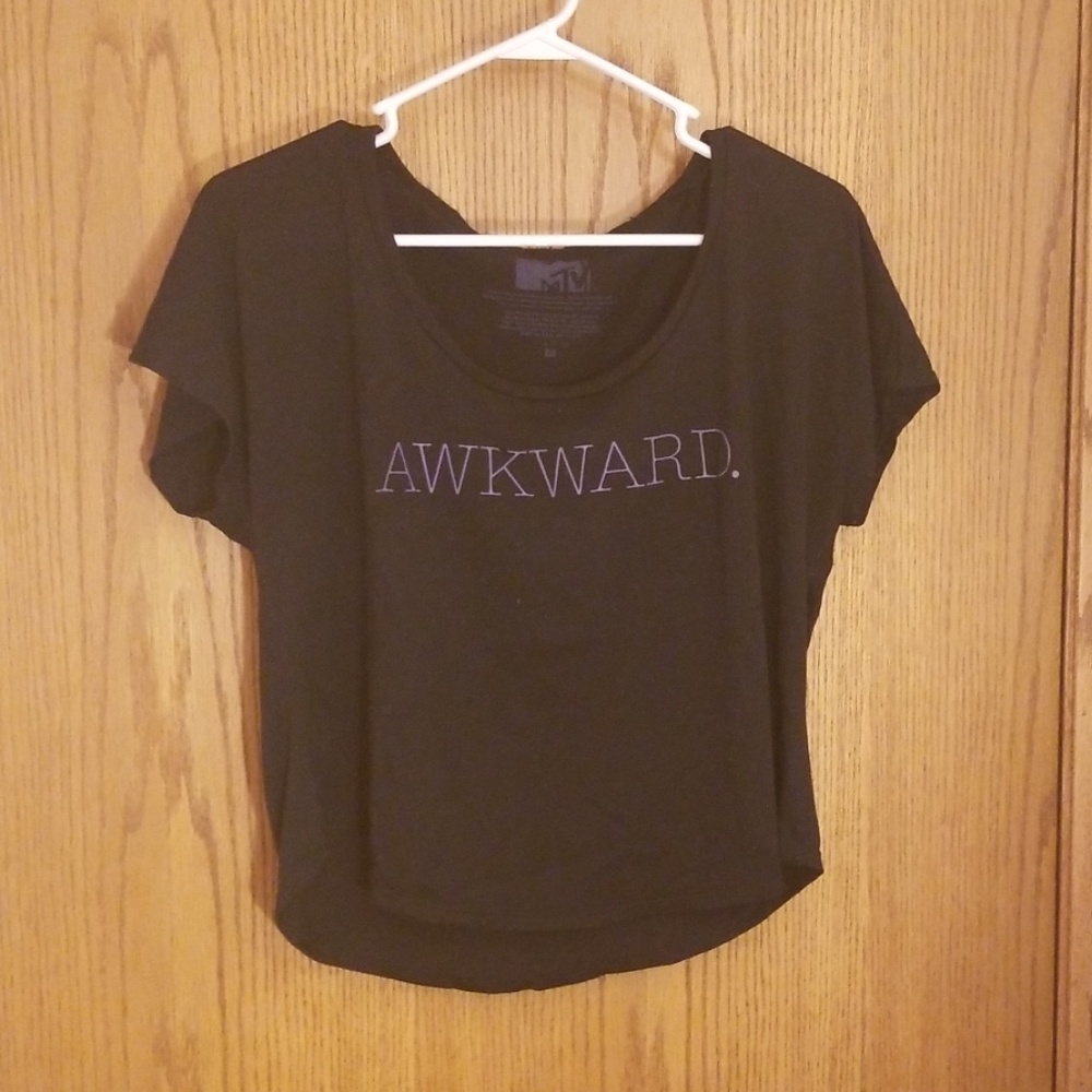 MTVs Awkward. cropped tshirt.